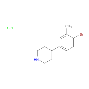 4-(4-Bromo-3-methylphenyl)piperidine Hydrochloride