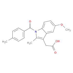 1H-Indole-3-acetic acid, 5-methoxy-2-methyl-1-(4-methylbenzoyl)-