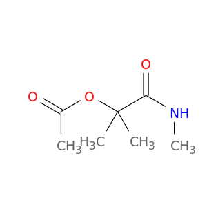 Propanamide, 2-(acetyloxy)-N,2-dimethyl-