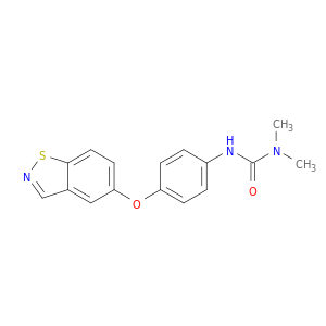 Urea, N'-[4-(1,2-benzisothiazol-5-yloxy)phenyl]-N,N-dimethyl-