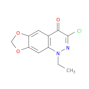 [1,3]Dioxolo[4,5-g]cinnolin-4(1H)-one, 3-chloro-1-ethyl-