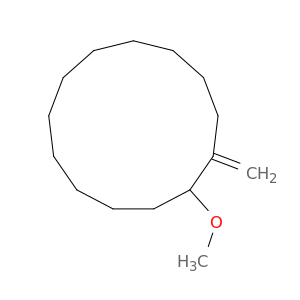 Cyclotridecane, 1-methoxy-2-methylene-