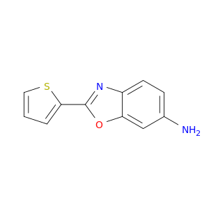 6-Benzoxazolamine, 2-(2-thienyl)-