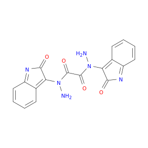 N1,N2-BIS(2-OXOINDOL-3-YL)ETHANEDIHYDRAZIDE