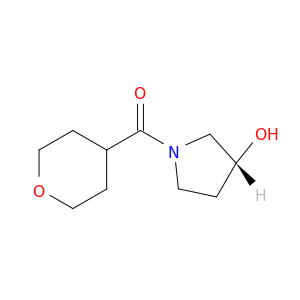 (R)-(3-Hydroxypyrrolidin-1-yl)(tetrahydro-2H-pyran-4-yl)methanone