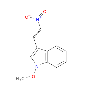 1H-Indole, 1-methoxy-3-(2-nitroethenyl)-