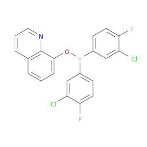 Borinic acid, bis(3-chloro-4-fluorophenyl)-, 8-quinolinyl ester