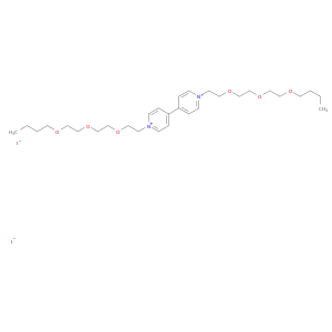 4,4'-Bipyridinium, 1,1'-bis[2-[2-(2-butoxyethoxy)ethoxy]ethyl]-, diiodide