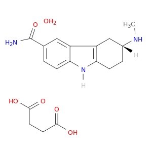 (R)-3-(甲氨基)-2,3,4,9-四氢-1H-咔唑-6-甲酰胺琥珀酸盐水合物