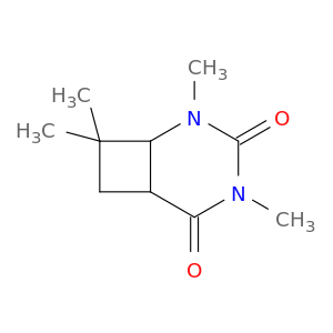 2,4-Diazabicyclo[4.2.0]octane-3,5-dione, 2,4,8,8-tetramethyl-