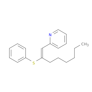 Pyridine, 2-[(1Z)-2-(phenylthio)-1-octenyl]-
