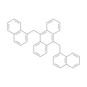 Anthracene, 9,10-bis(1-naphthalenylmethyl)-