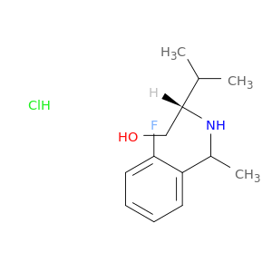(2S)-2-{[1-(2-Fluorophenyl)ethyl]amino}-3-methylbutan-1-ol hydrochloride