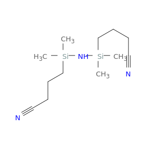 Butanenitrile,4,4'-(1,1,3,3-tetramethyl-1,3-disilazanediyl)bis-(9CI)