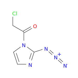 1H-Imidazole, 2-azido-1-(chloroacetyl)-