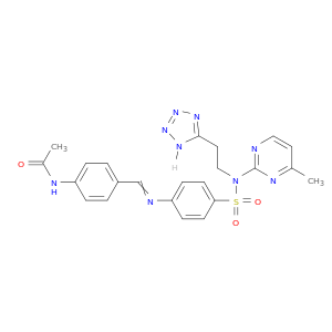 Acetamide,N-[4-[[[4-[[(4-methyl-2-pyrimidinyl)[2-(2H-tetrazol-5-yl)ethyl]amino]sulfonyl]phenyl]imino]methyl]phenyl]-