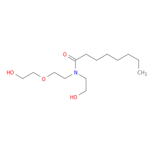 Octanamide, N-[2-(2-hydroxyethoxy)ethyl]-N-(2-hydroxyethyl)-