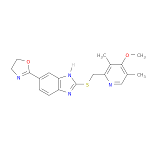 1H-Benzimidazole,6-(4,5-dihydro-2-oxazolyl)-2-[[(4-methoxy-3,5-dimethyl-2-pyridinyl)methyl]thio]-