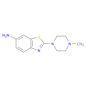 2-(4-methylpiperazin-1-yl)-1,3-benzothiazol-6-amine