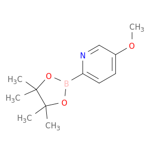 5-甲氧基-2-(4,4,5,5-四甲基-1,3,2-二氧硼杂环戊烷-2-基)吡啶