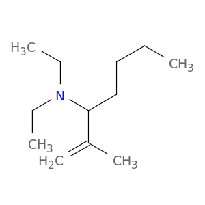 1-Hepten-3-amine, N,N-diethyl-2-methyl-