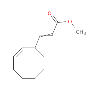 2-Propenoic acid, 3-(2-cycloocten-1-yl)-, methyl ester