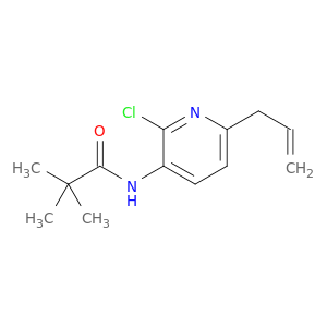 N-[2-氯-6-(2-丙烯-1-基)-3-吡啶基]-2,2-二甲基丙二酰胺
