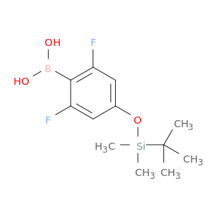 硼酸,B-[4-[[(1,1-二甲基乙基)二甲基甲硅烷基]氧基]-2,6-二氟苯基]-