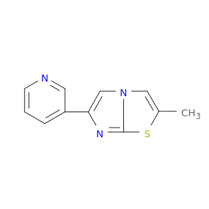 Imidazo[2,1-b]thiazole, 2-methyl-6-(3-pyridinyl)-