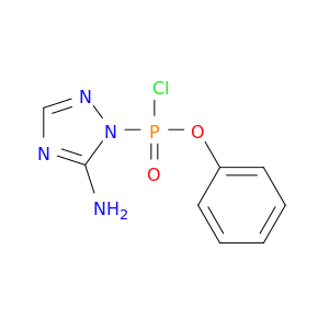 Phosphonochloridic acid, (5-amino-1H-1,2,4-triazol-1-yl)-, phenyl ester