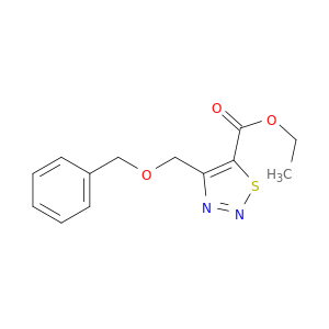 Ethyl 4-((benzyloxy)methyl)-1,2,3-thiadiazole-5-carboxylate