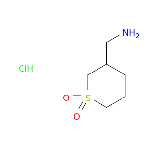3-(aminomethyl)-1lambda6-thiane-1,1-dione hydrochloride