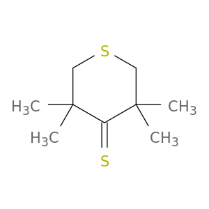 4H-Thiopyran-4-thione, tetrahydro-3,3,5,5-tetramethyl-