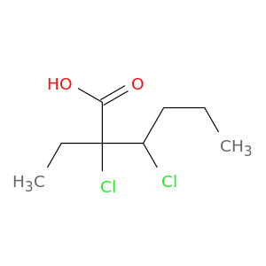 Hexanoic acid, 2,3-dichloro-2-ethyl-