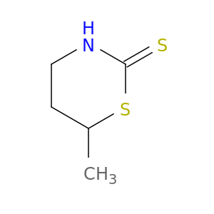 2H-1,3-Thiazine-2-thione, tetrahydro-6-methyl-