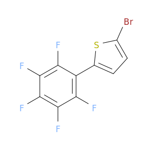 Thiophene, 2-bromo-5-(pentafluorophenyl)-