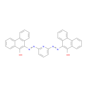 9-Phenanthrenol, 10,10'-[2,6-pyridinediylbis(azo)]bis-
