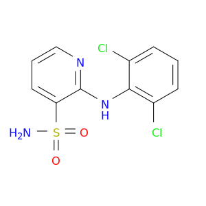3-Pyridinesulfonamide, 2-[(2,6-dichlorophenyl)amino]-