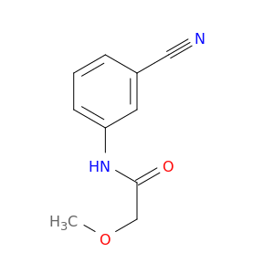 N-(3-cyanophenyl)-2-methoxyacetamide
