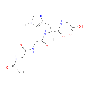 Glycine, N-acetylglycylglycyl-L-histidyl-