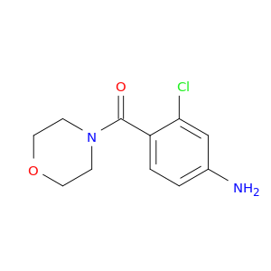 3-Chloro-4-[(morpholin-4-yl)carbonyl]aniline