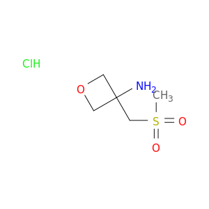 3-(methanesulfonylmethyl)oxetan-3-amine hydrochloride