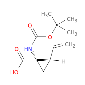 (1R,2S)-1-(叔丁氧羰基氨基)-2-乙烯基环丙烷甲酸