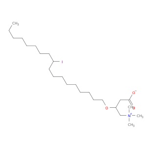 1-丙氨酸,3-羧基-2-[(10-碘-1-氧代辛基)氧]-N,N,N-三甲基-,内盐