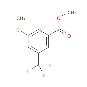 3-(甲硫基)-5-(三氟甲基)-苯甲酸甲酯