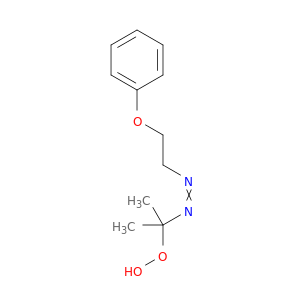 Hydroperoxide, 1-methyl-1-[(2-phenoxyethyl)azo]ethyl