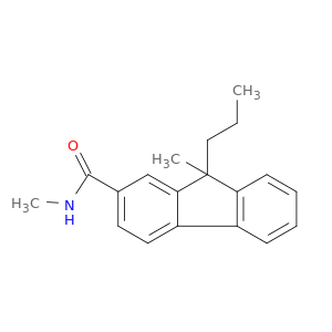 9H-Fluorene-2-carboxamide, N,9-dimethyl-9-propyl-