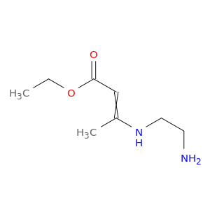 2-Butenoic acid, 3-[(2-aminoethyl)amino]-, ethyl ester