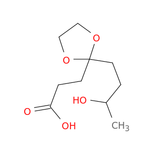1,3-Dioxolane-2-propanoic acid, 2-(3-hydroxybutyl)-