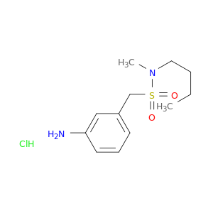 1-(3-aminophenyl)-N-butyl-N-methylmethanesulfonamide hydrochloride